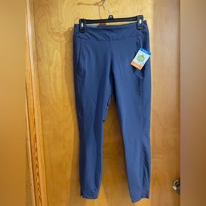 COLUMBIA OMNI-SHIELD WOMENS XS OFFICER BLUE/LIGHT NAVY PANTS